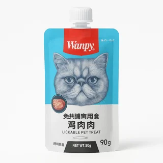 پودینگ گربه ونپی طعم مرغ 90 گرمی