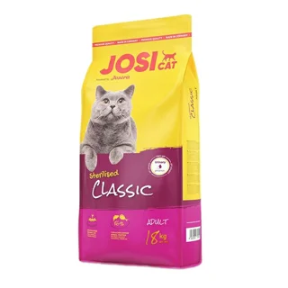 غذای خشک گربه عقیم شده جوسی کت کلاسیک مدل JosiCat Sterilised Classic بسته بندی فله ای وزن 1 کیلوگرم